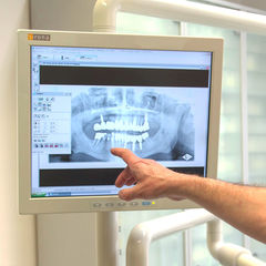 Bild zeigt Abbildung einer Röntgenaufnahme Bild zeigt Abbildung einer Röntgenaufnahme